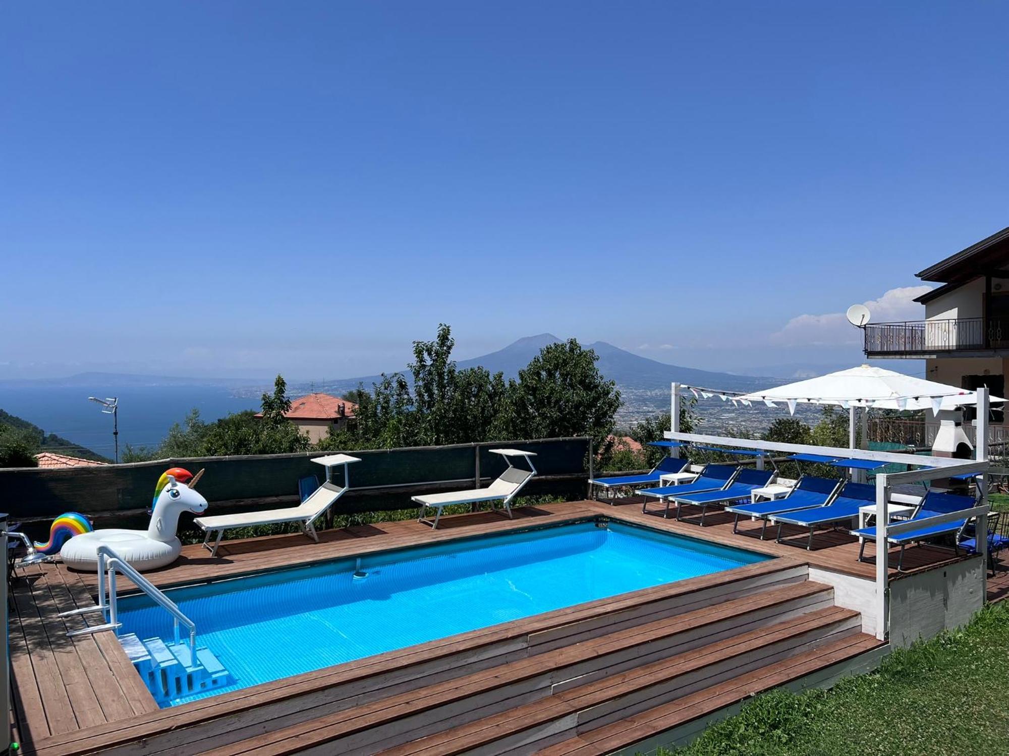 Villa Somma Apartments Pimonte Exterior foto