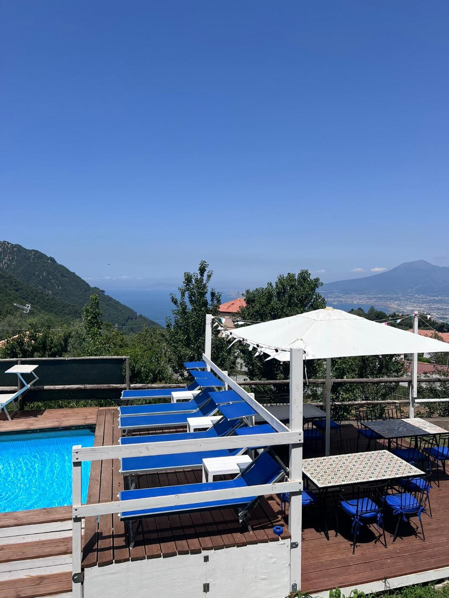Villa Somma Apartments Pimonte Exterior foto
