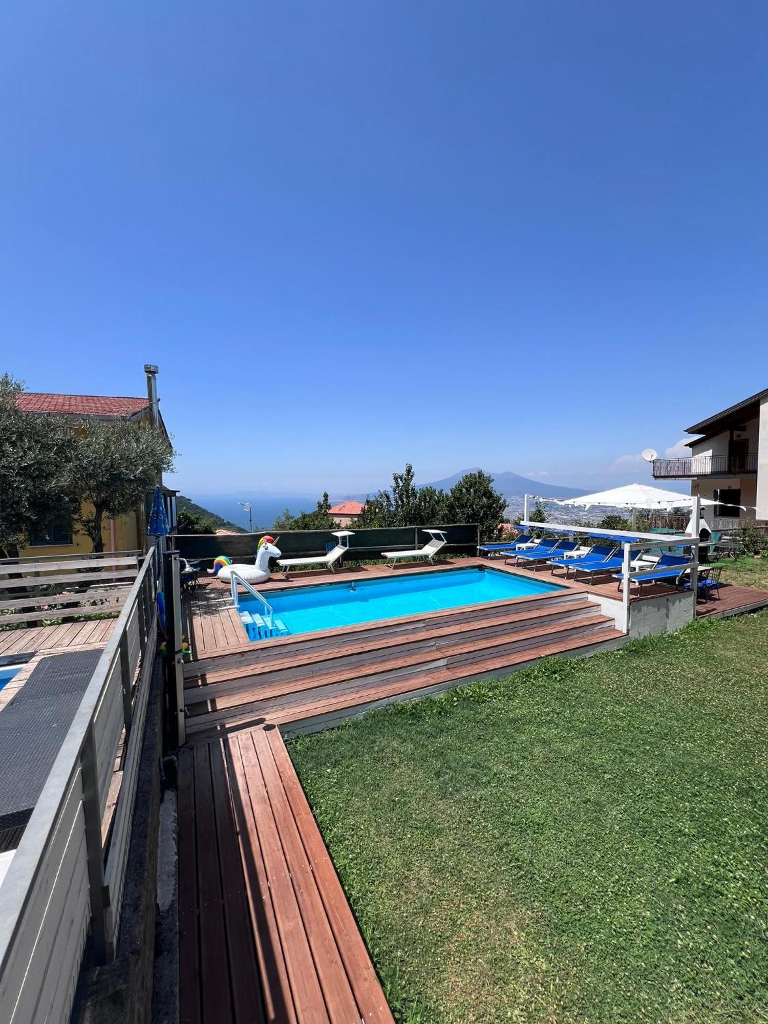 Villa Somma Apartments Pimonte Exterior foto